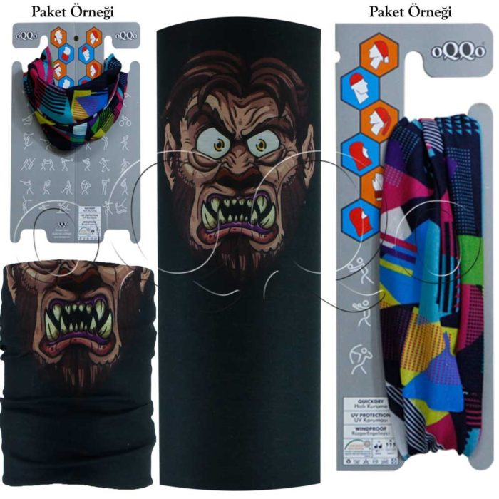 Buff, boyunluk KURTADAM WOLFMAN  Tema-123