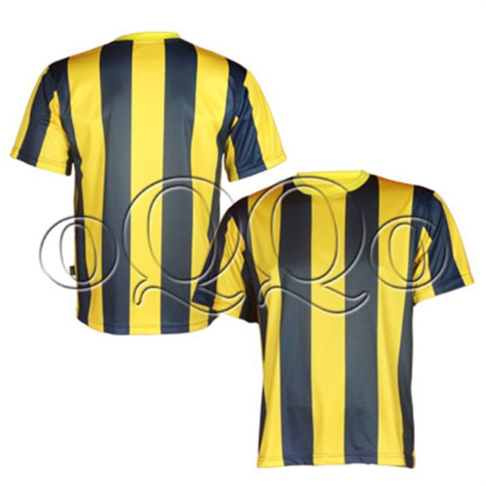 Çubuklu Forma Sarı Lacivert (7,5cm)