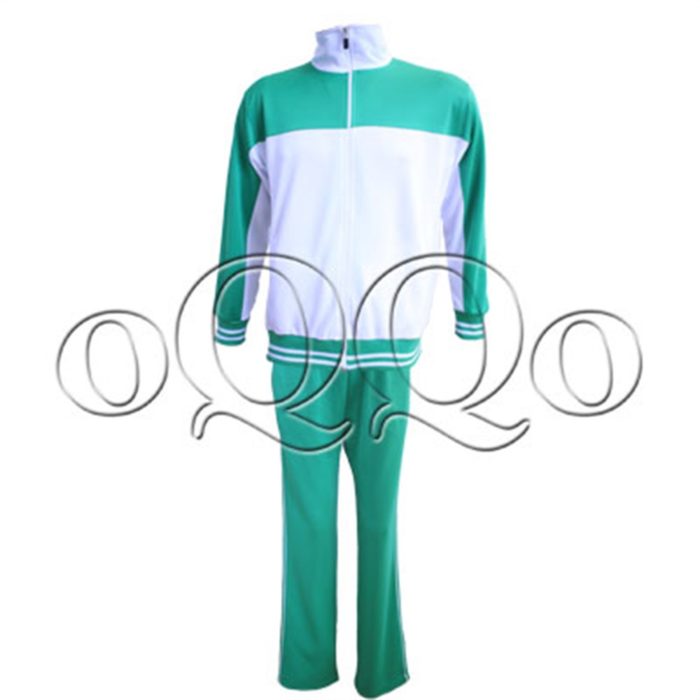 Klasik Spor Eşofman Takım 1706 Yeşil Beyaz